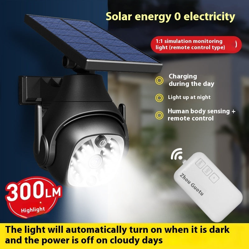 Outdoor Yard Lamp Household Lighting Infrared Sensor Lamp Outdoor Waterproof Solar Light