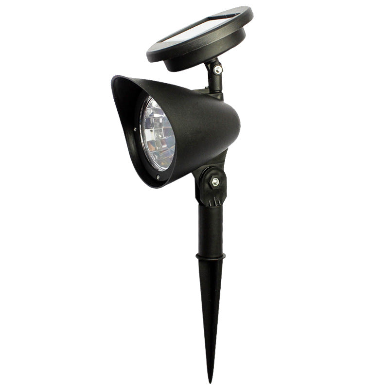 Solar Lawn Spotlights 4LED Courtyard Outdoor Waterproof Landscape Lighting Decorative Lamp